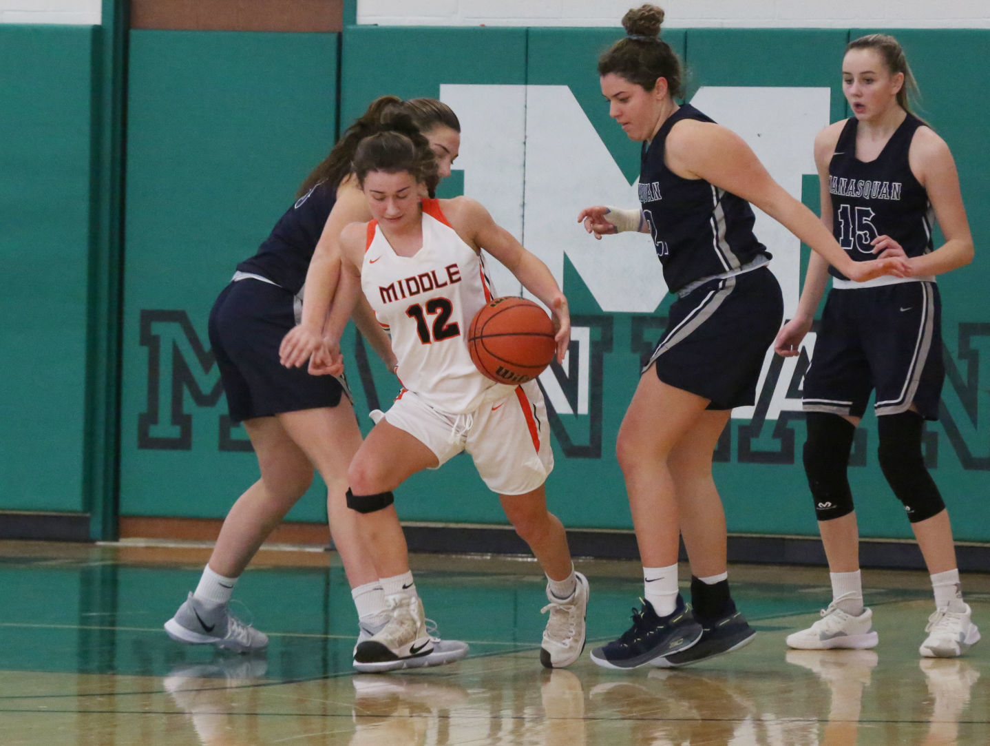 Middle Manasquan girls basketball